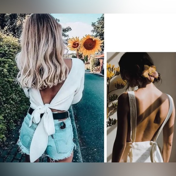 Bra Thin Triangular Woman Soft Seamless Backless Back Sexy Bralette Dot Mesh L - Picture 8 of 16